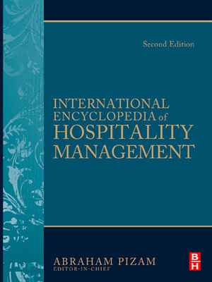 cover image of International Encyclopedia of Hospitality Management